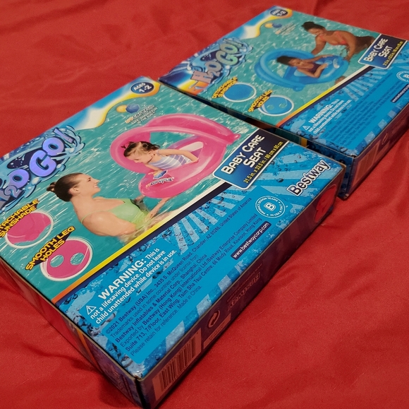 Bestway H20 Go Baby Care Seat Pool Water Floatie Set For Ages 1-2 NEW - Picture 3 of 7